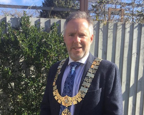 Felixstowe Mayor -Councillor Mark Jepson’s last day